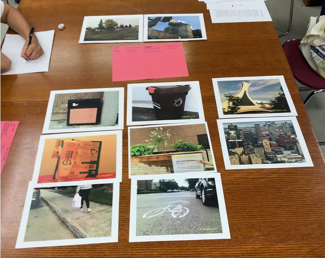 Photographies prises par des adolescents de Montréal