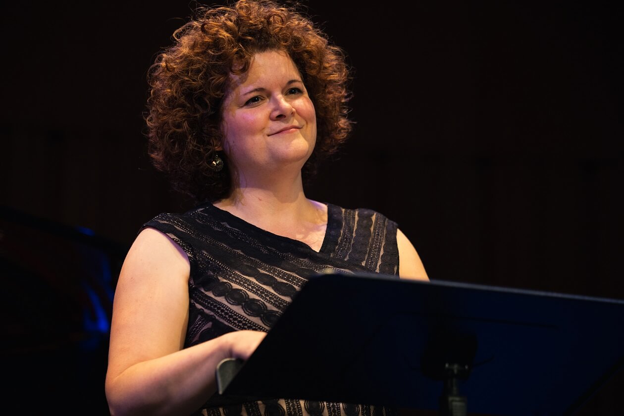 Stéphanie Pothier interprète un opéra écrit par Marie-Claire Blais et Hélène Dorion.