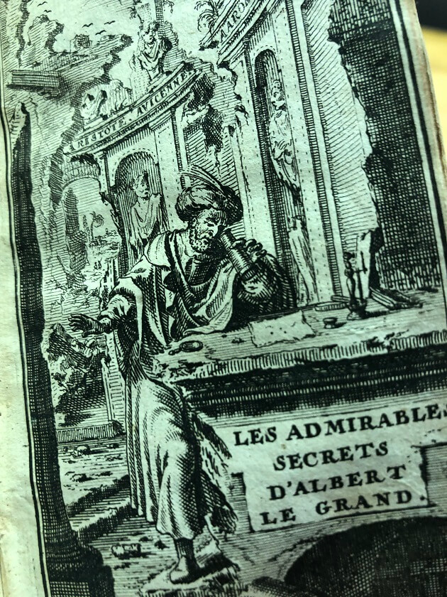 Frontispice du "Grand Albert"