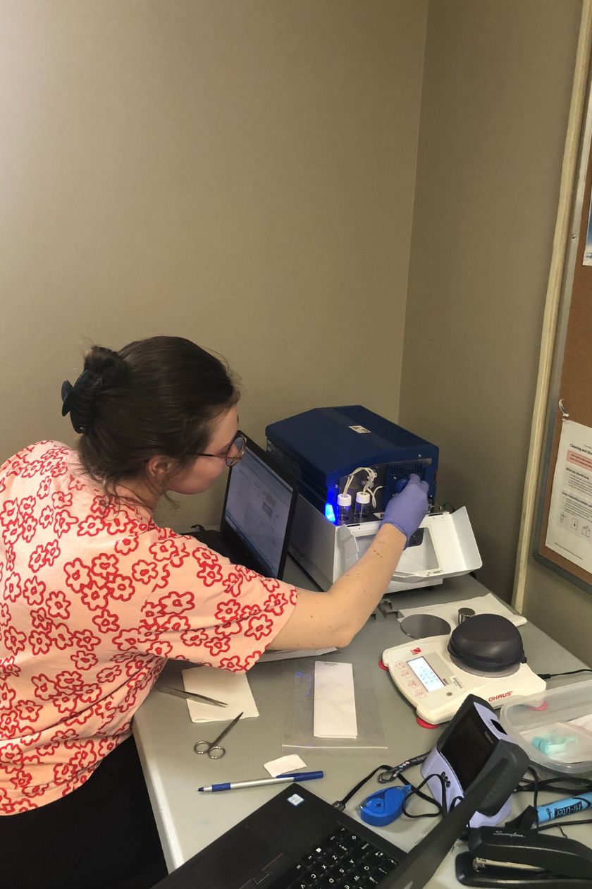 Analysis of mercury concentration in hair samples