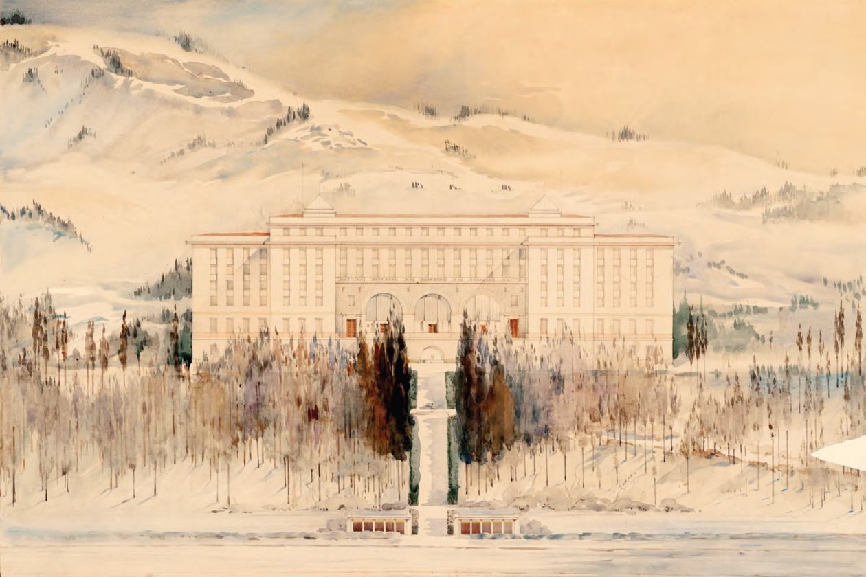 La Maison des étudiants imaginée par Ernest Cormier pour l’Université de Montréal en 1924.