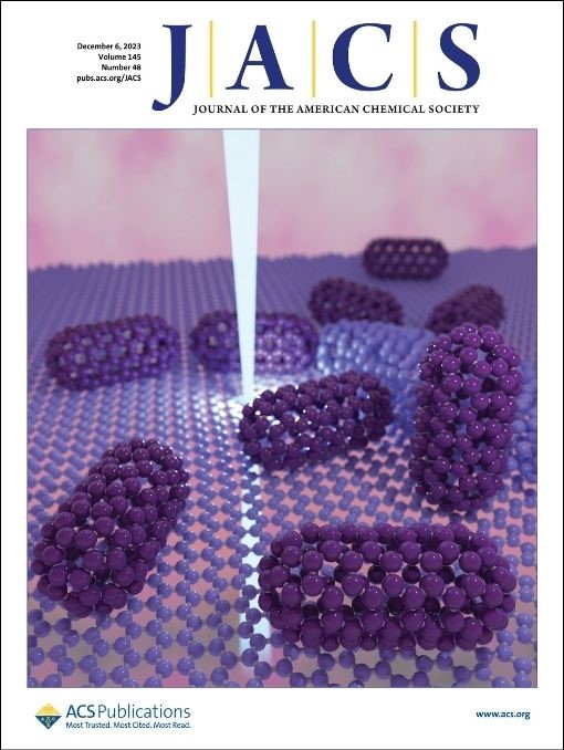 The December 6 cover page of the “Journal of the American Chemical Society”.
