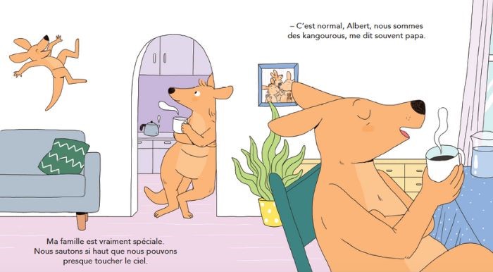 Extrait de l'album «Albert retourne à la maison»
