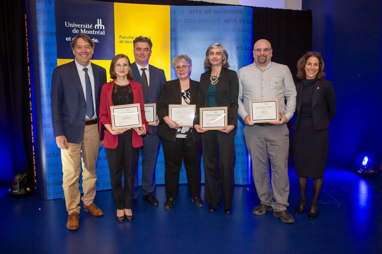 Frédéric Bouchard, Victoria-Oana Lupascu, Sven Joubert, Christine Dufour, Aude Bandini, Matthieu Balay et Marie Achille