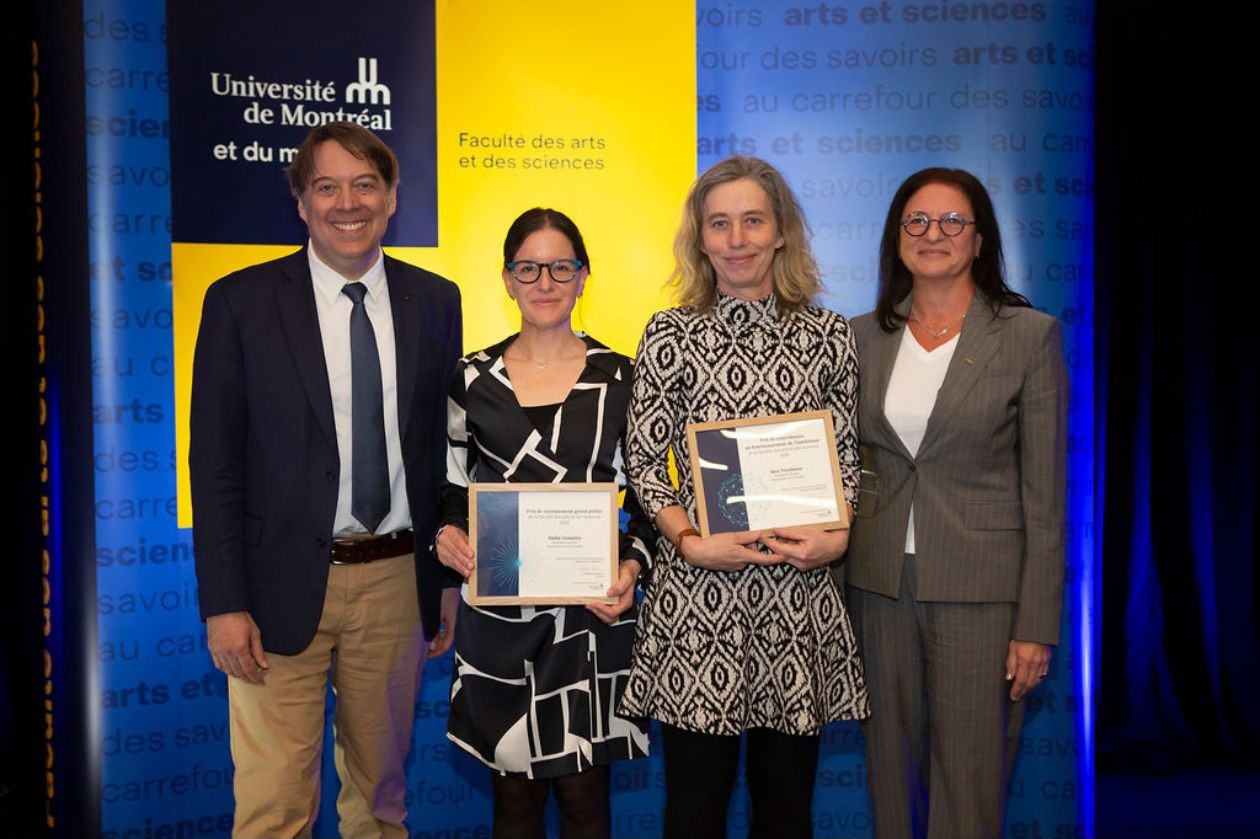 Frédéric Bouchard, Nadia Gosselin, Sara Teitelbaum et Andreea Schmitzer