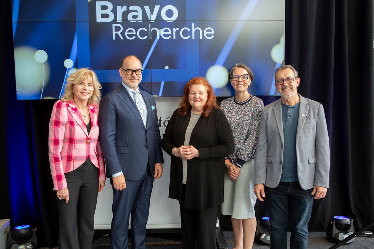 La cérémonie Bravo Recherche