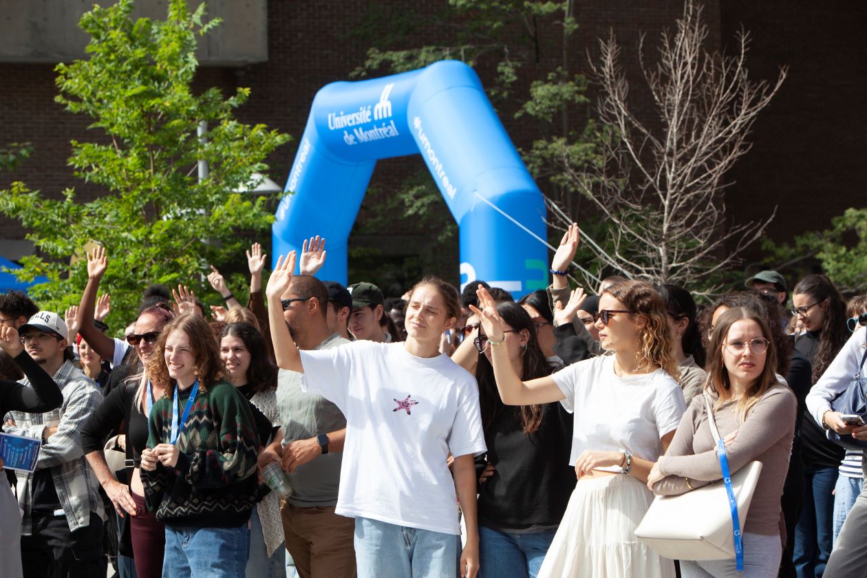 L'activité À la rencontre de l'UdeM à l'occasion de la semaine d'accueil des nouveaux étudiants et nouvelles étudiantes