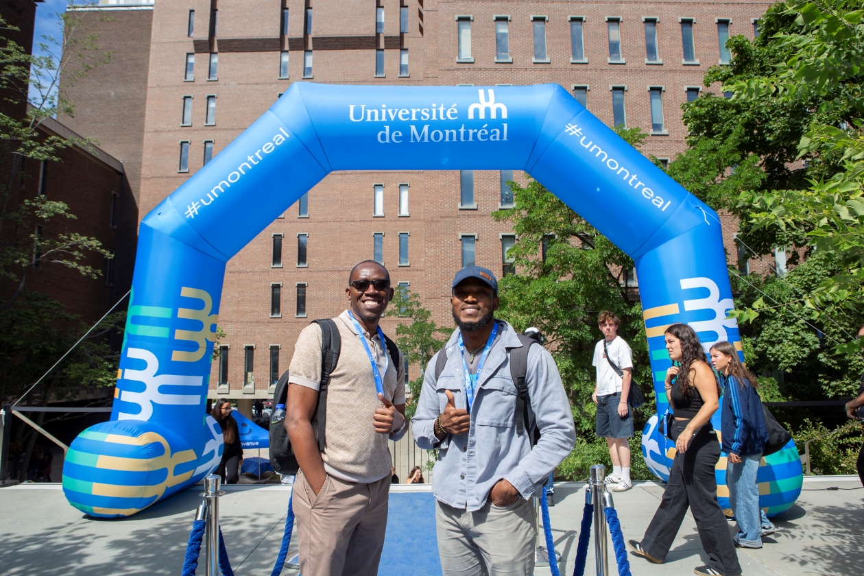 L'activité À la rencontre de l'UdeM à l'occasion de la semaine d'accueil des nouveaux étudiants et nouvelles étudiantes
