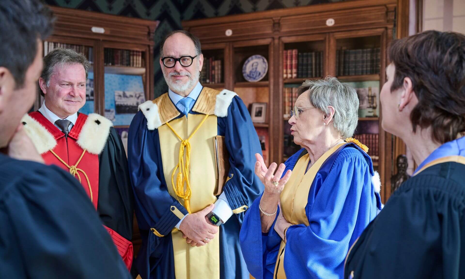 Patrick Cossette, Daniel Jutras et Françoise Barré-Sinoussi