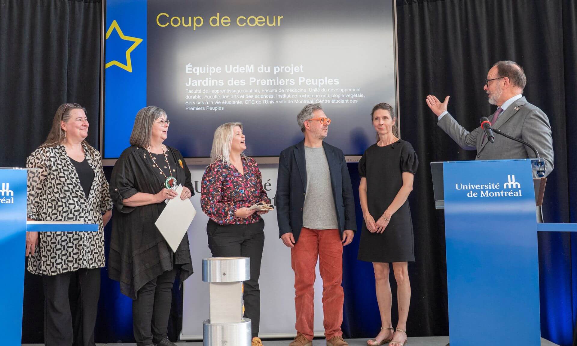 L’équipe des Jardins des Premiers Peuples