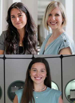 Zoé Benoît, Katherine Péloquin et Mathilde Renaud