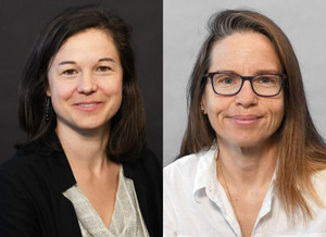 Cécile Aenishaenslin et Hélène Carabin