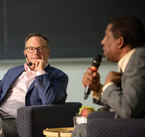 Francis Gingras et Dany Laferrière