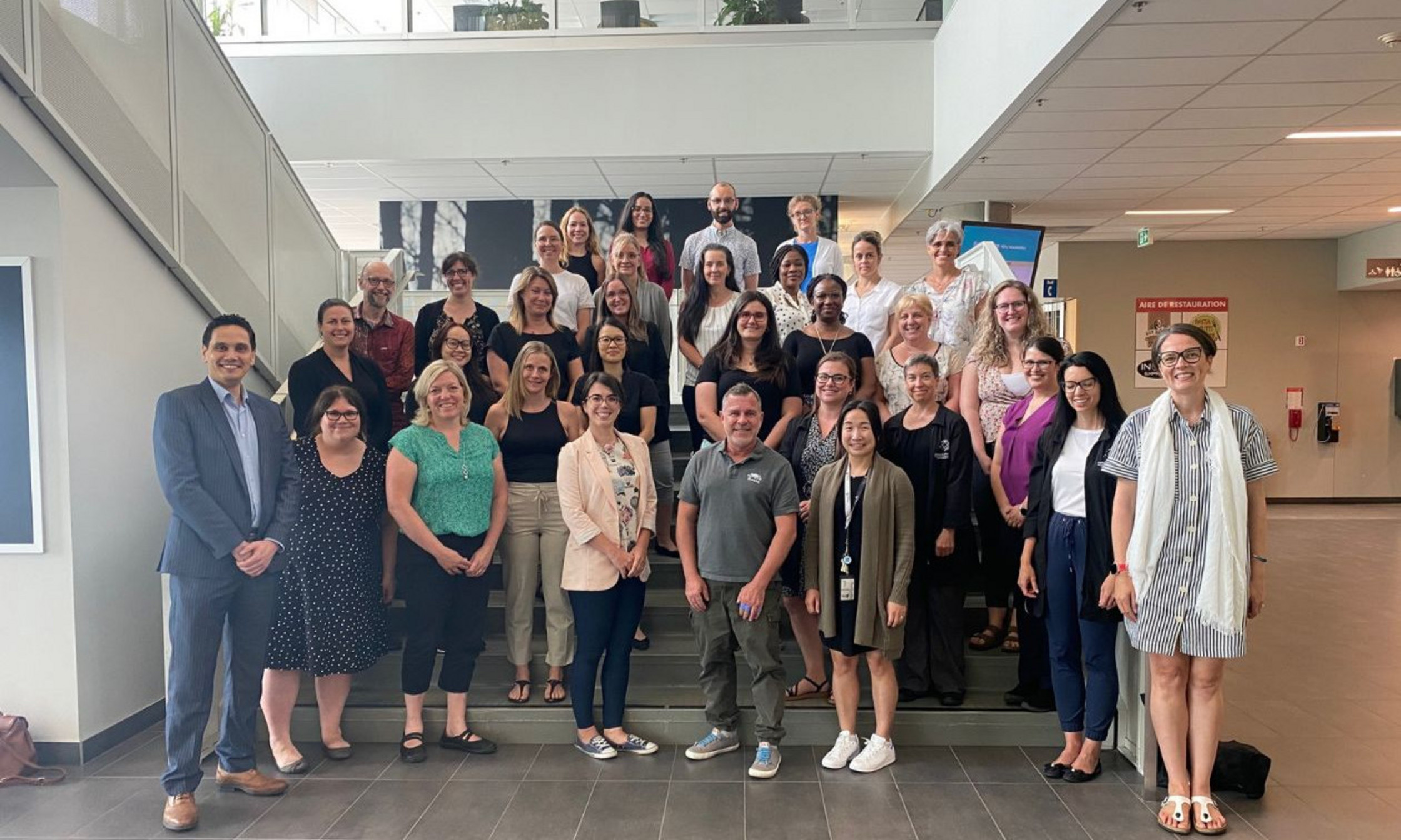 Participants et participantes à la première école d’été sur la simulation de la Faculté des sciences infirmières de l’Université de Montréal
