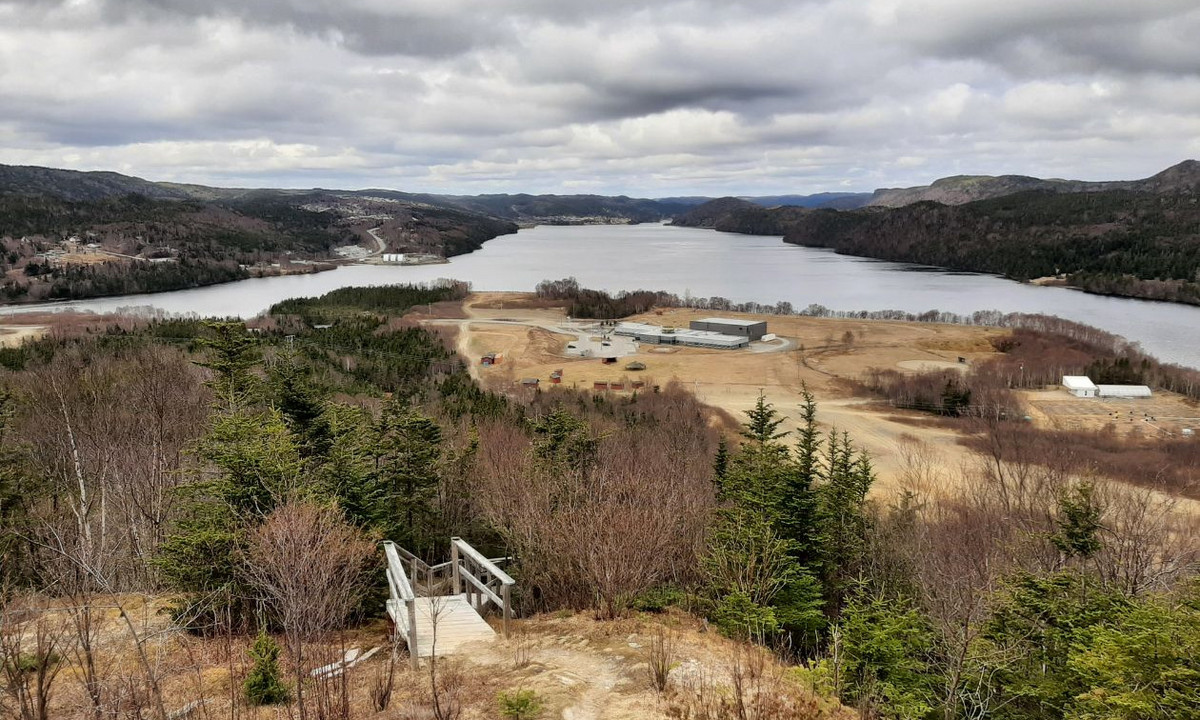 Point de vue sur la communauté de Miawpukek, située à Conne River à Terre-Neuve