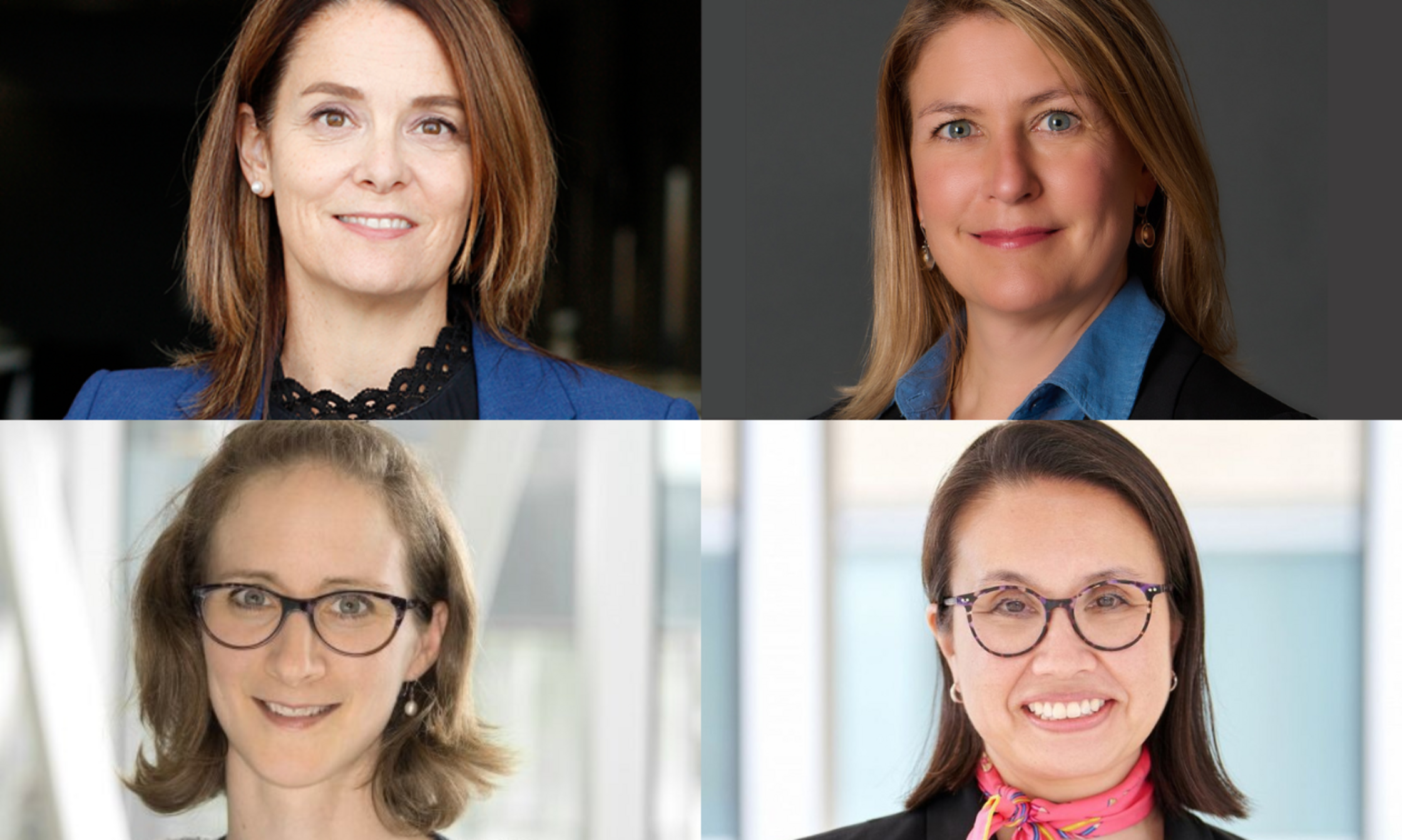 Chantal Bémeur, Marie Laberge, Gabrielle Pagé et Caroline Quach-Thanh
