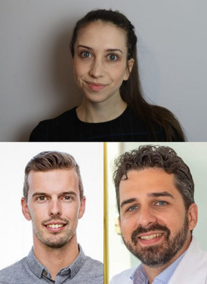 Natalie Mathews, Vincent-Philippe Lavallée et Tiago Nava