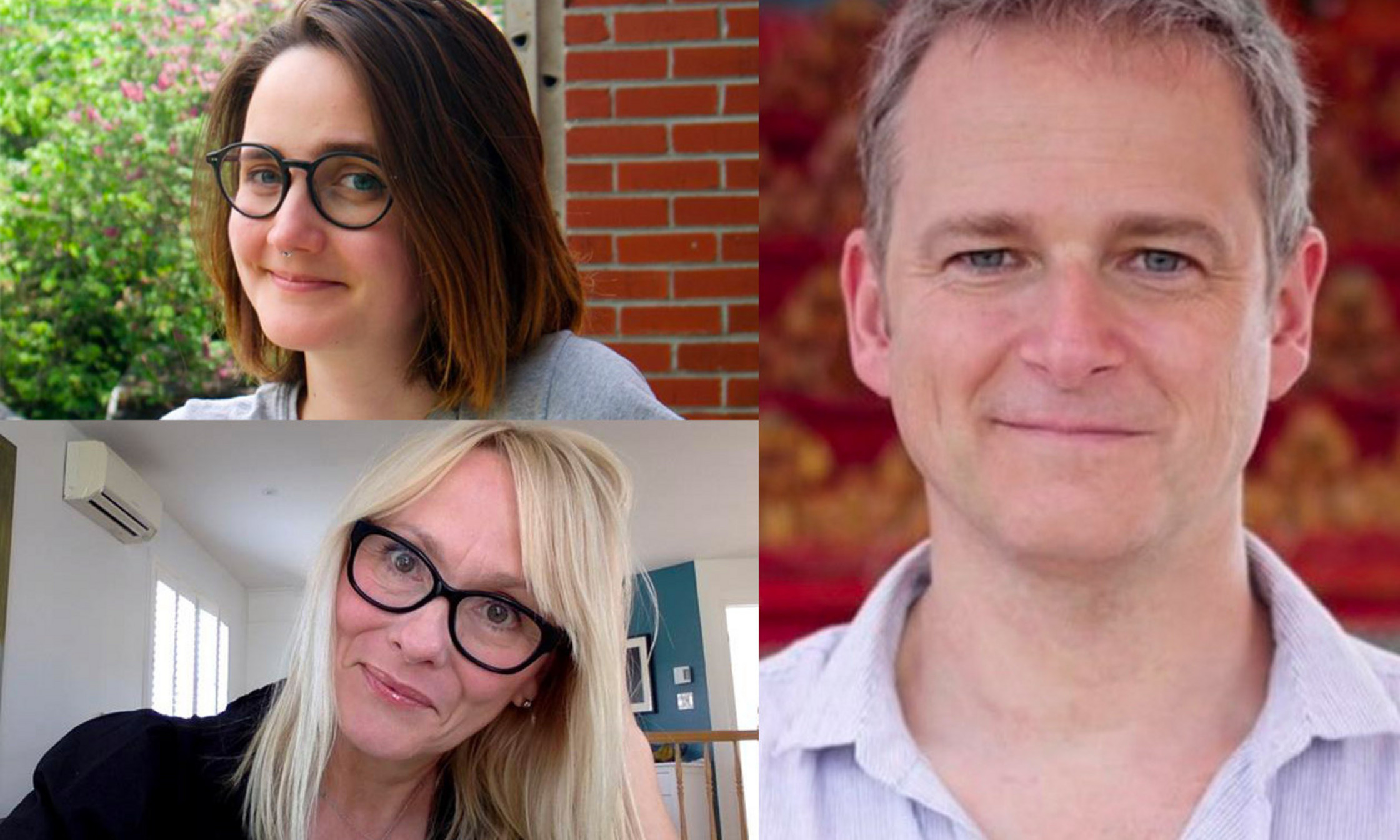 Sophie Bédard, auteure et illustratrice de bande dessinée, Marie-Sissi Labrèche, écrivaine, et Philippe Desrosiers, animateur à la télévision et réalisateur, animeront des ateliers aux Activités culturelles de l’UdeM cette année. 
