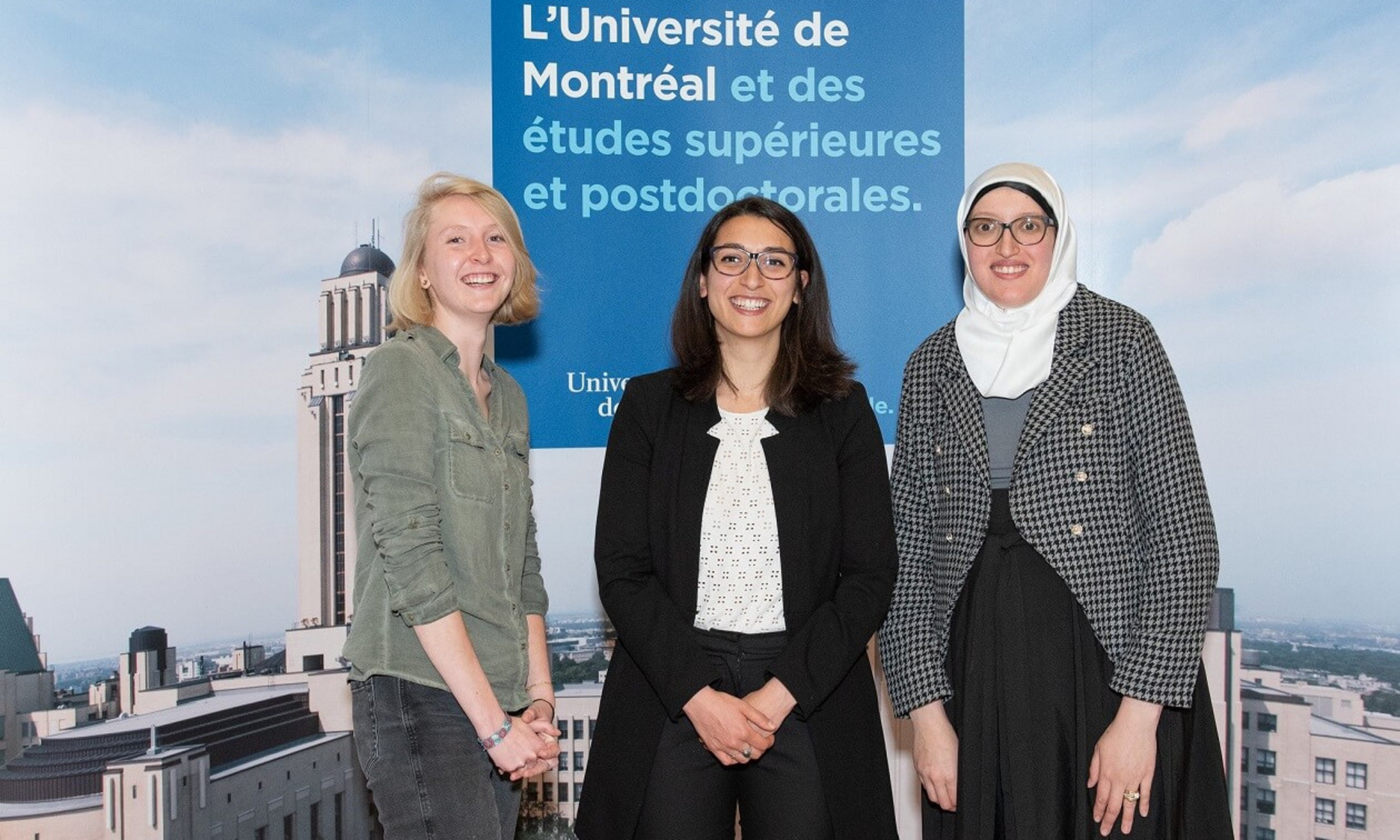 Soraya Paquereau-Gaboreau, Clara Ziane et Hadjer Dahel