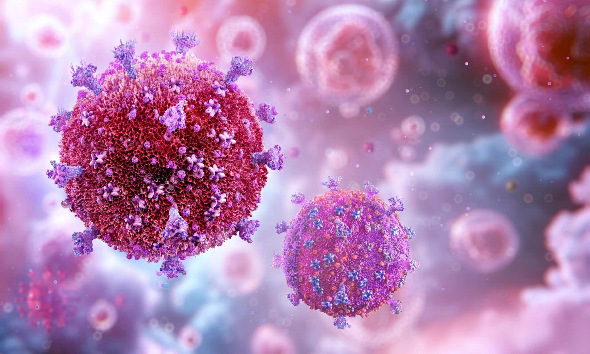 The compound CJF-III-288 binds to the virus, making it detectable and vulnerable to the immune system.