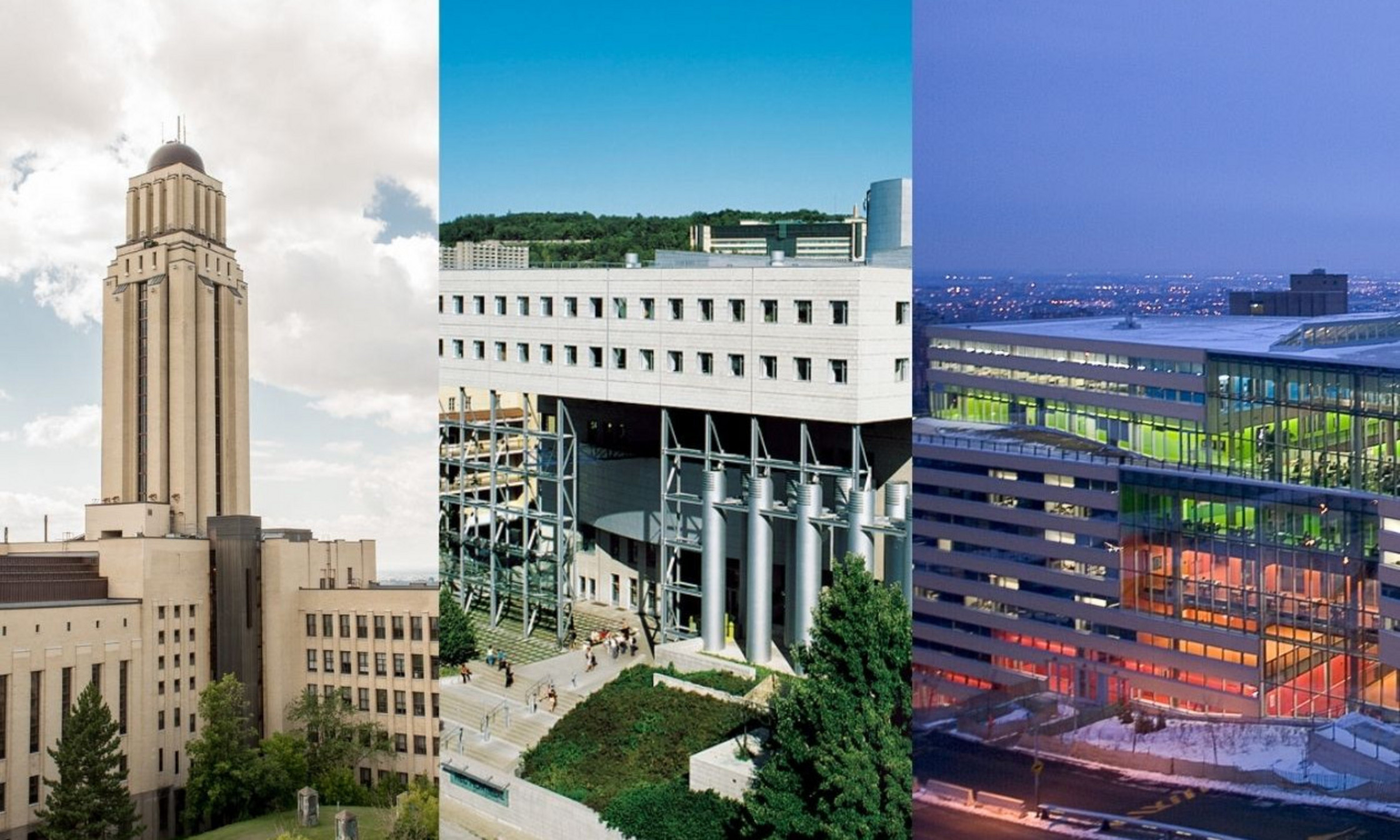 Université de Montréal, HEC Montréal, Polytechnique Montréal