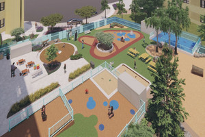 Pavillon Marie-Victorin, futur CPE, vue aérienne du site