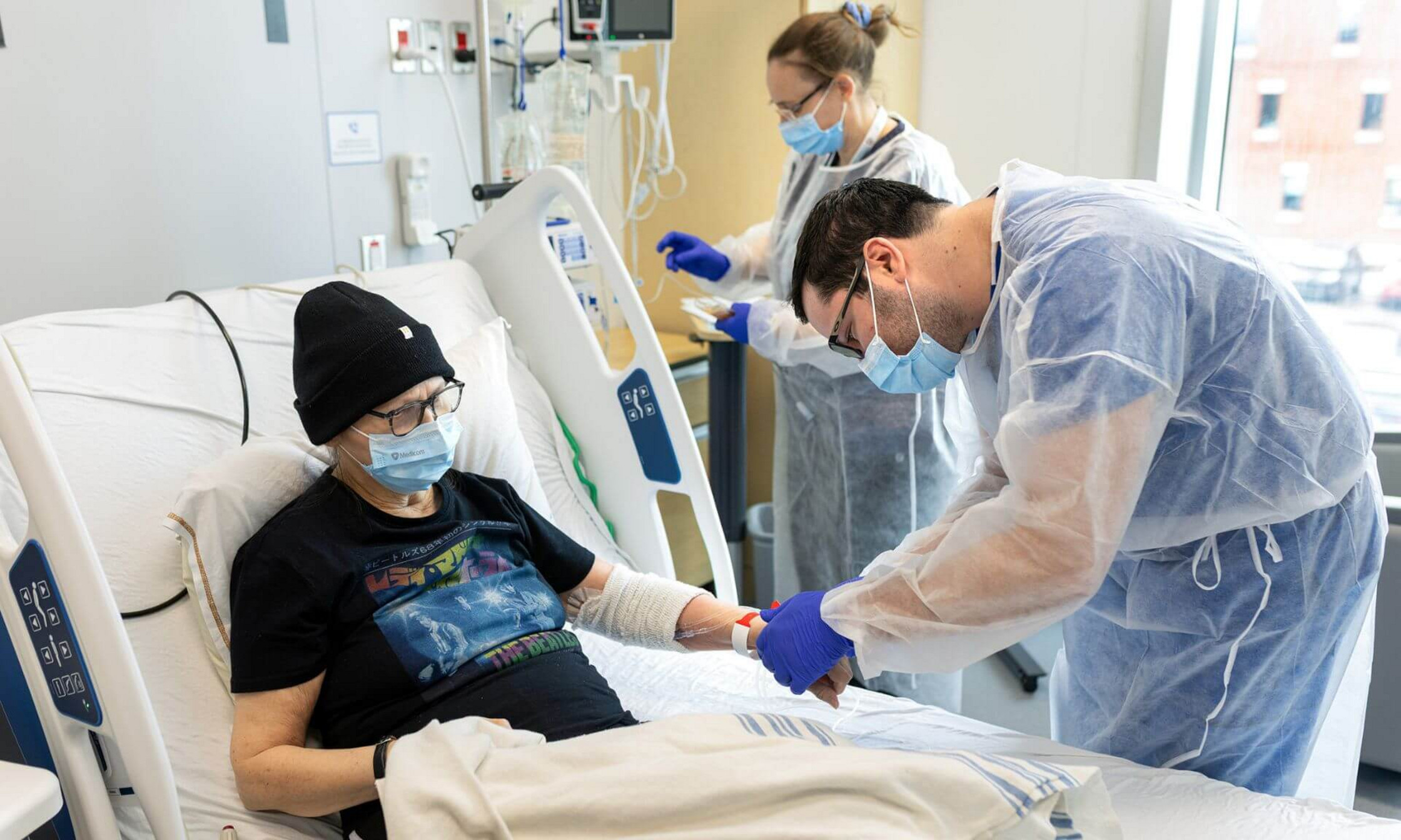 The transplants are performed to treat complex diseases. In short, we can wipe out a diseased immune system and rebuild a new one, according to Imran Ahman.