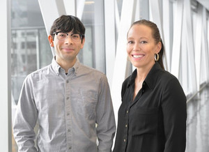 David Lau et Stéphanie Fulton