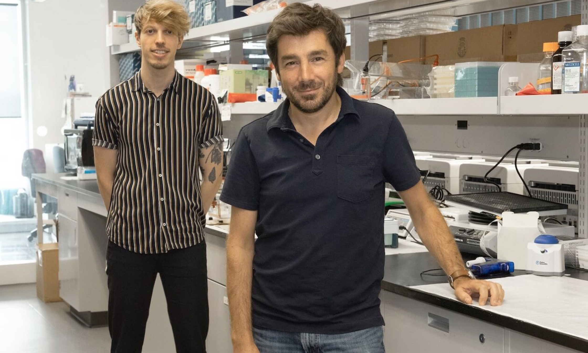 Pierre Gantner et Nicolas Chomont