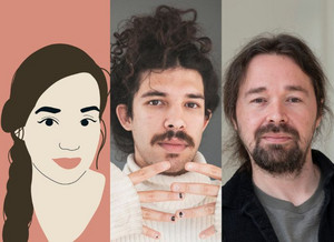 Charlotte Courtois, Chedly Boughedir et Jérémy Bouchard