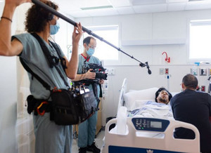 Tournage de la série «De garde 24/7»