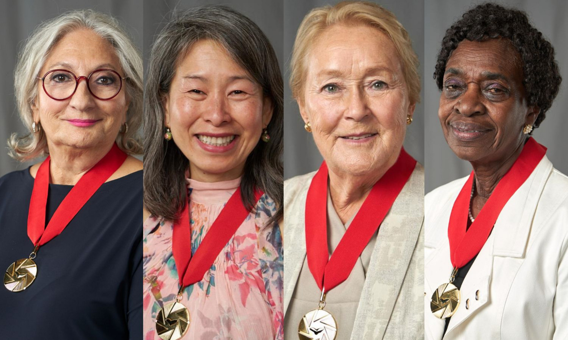 France Charbonneau, Kim Thúy, Pauline Marois et Yvette Bonny