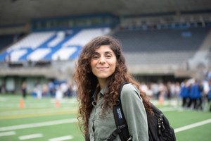 Elhiam Tarahimofrad, étudiante à la maîtrise en droit des technologies de l'information
