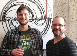 Jordan Quenneville et Étienne Gagnon