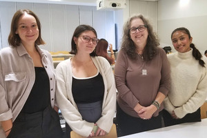Roxane, Mary, Sorel Friedman and Sudeshna