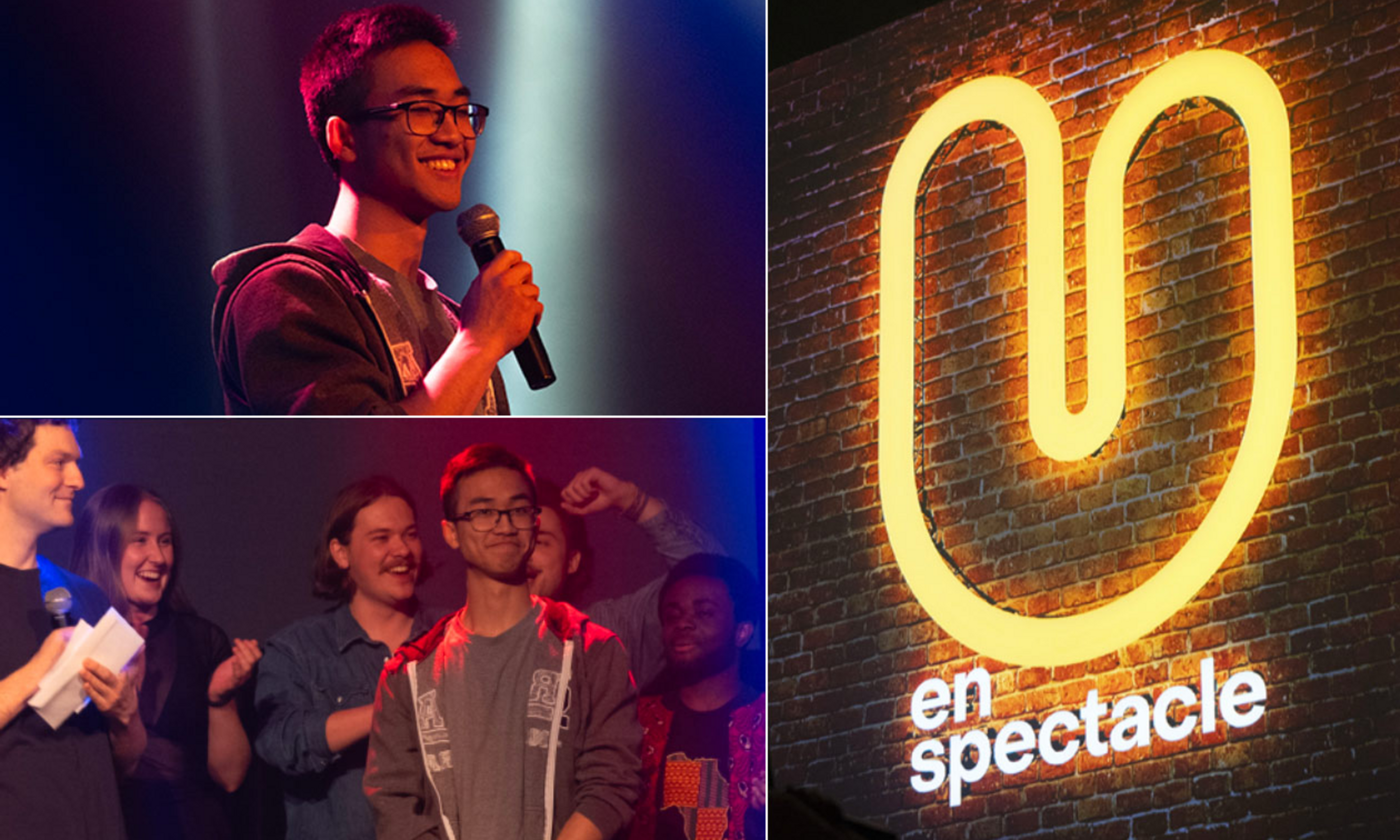 Jeremy Chhor, étudiant en enseignement en éducation physique et à la santé de l’Université de Montréal, a remporté le coup de cœur du public lors de la première finale d’U en spectacle le samedi 23 mars au Théâtre Plaza à Montréal.