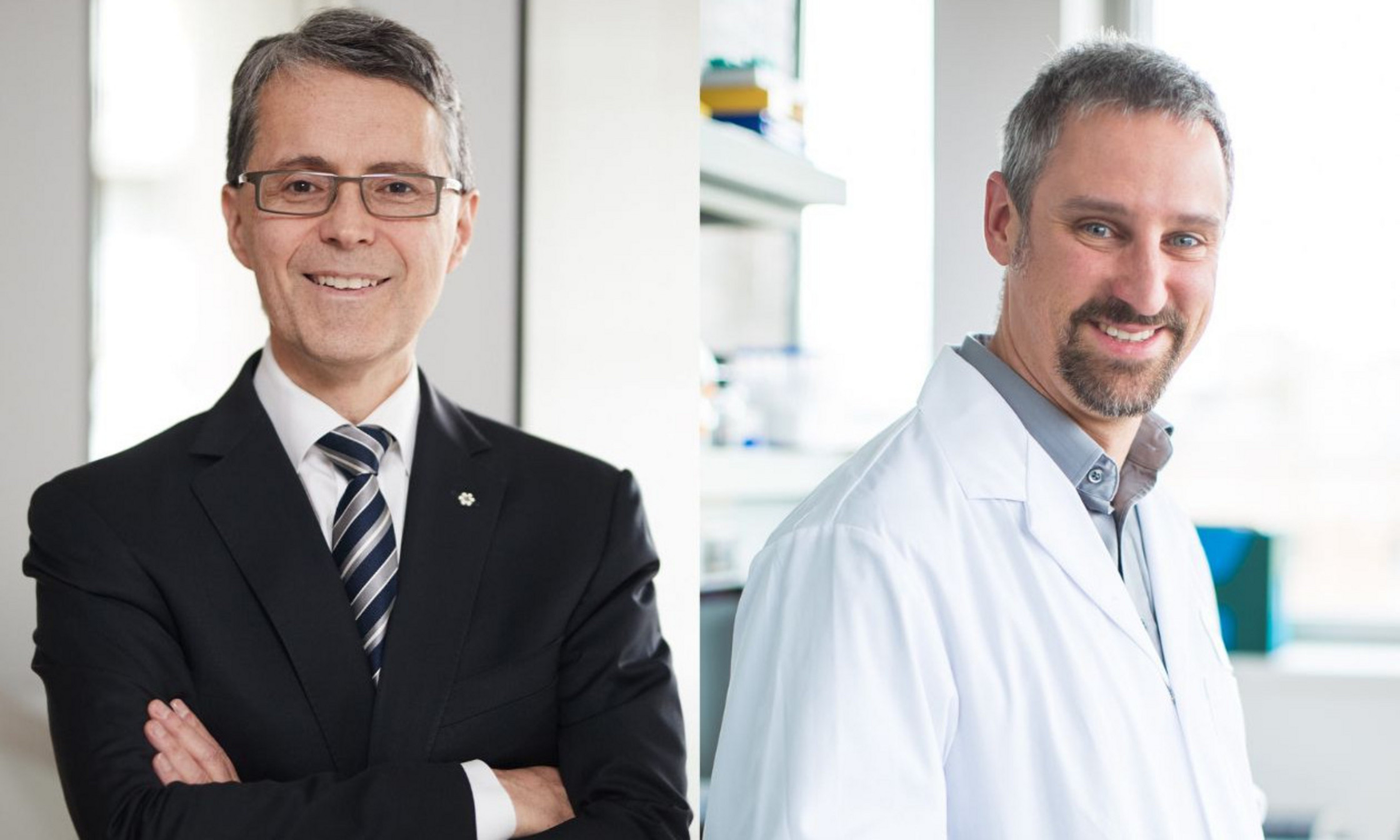 Jean-Claude Tardif et Mathieu Ferron