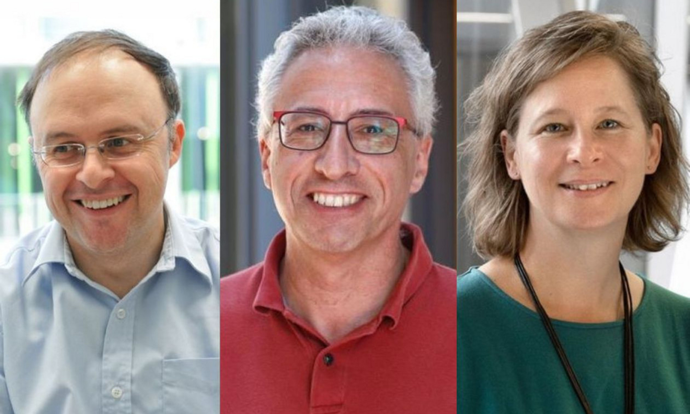 Alex Parker, Richard Robitaille et Christine Vande Velde