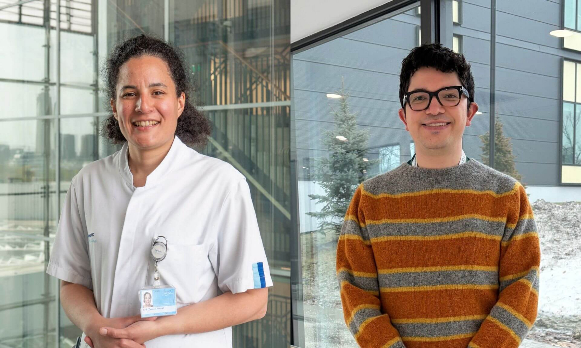 Yasmina Serroukh et Omar Eduardo Fernandez Vargas